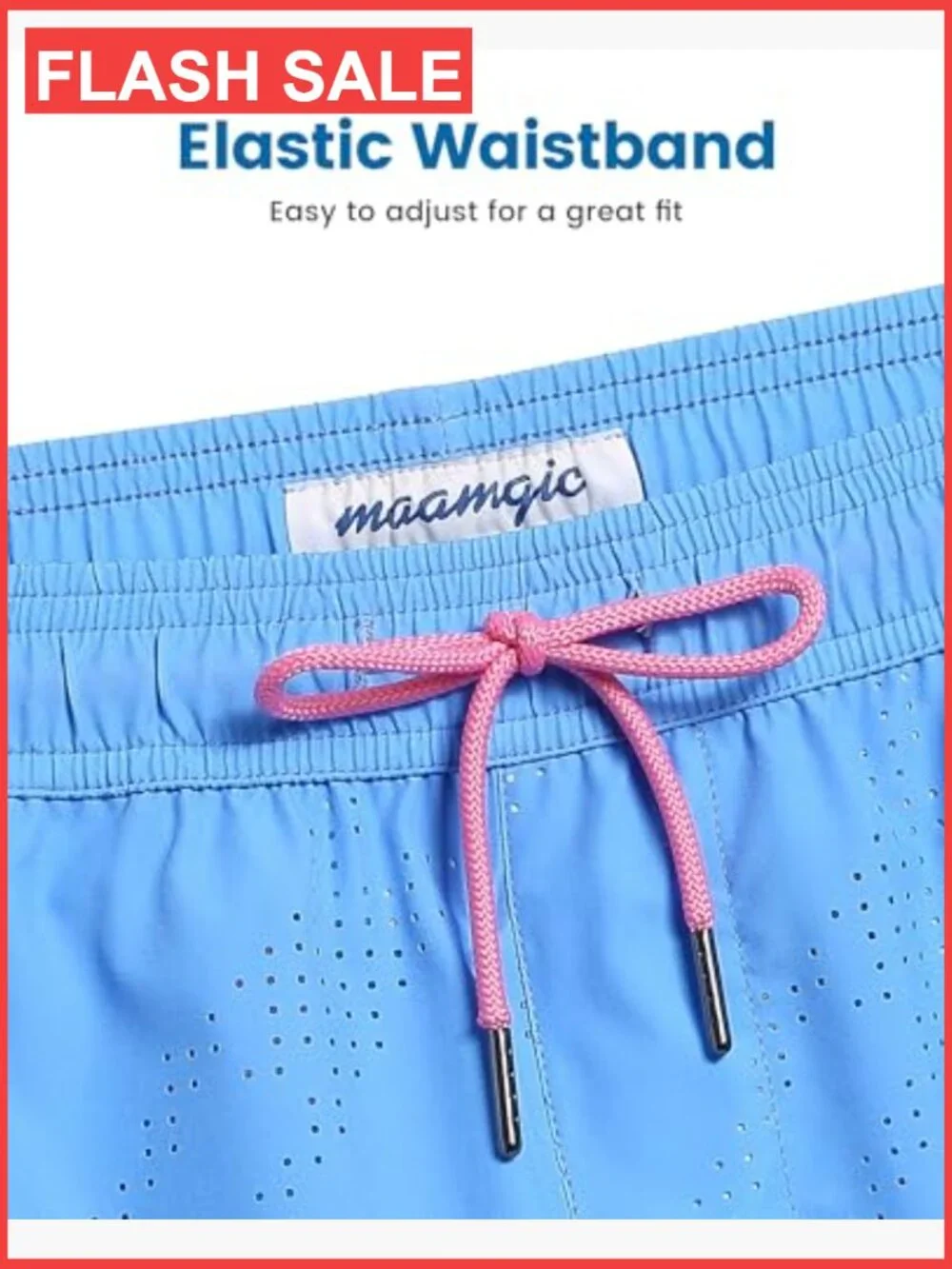Mens Swim Trunks with Compression Liner 5